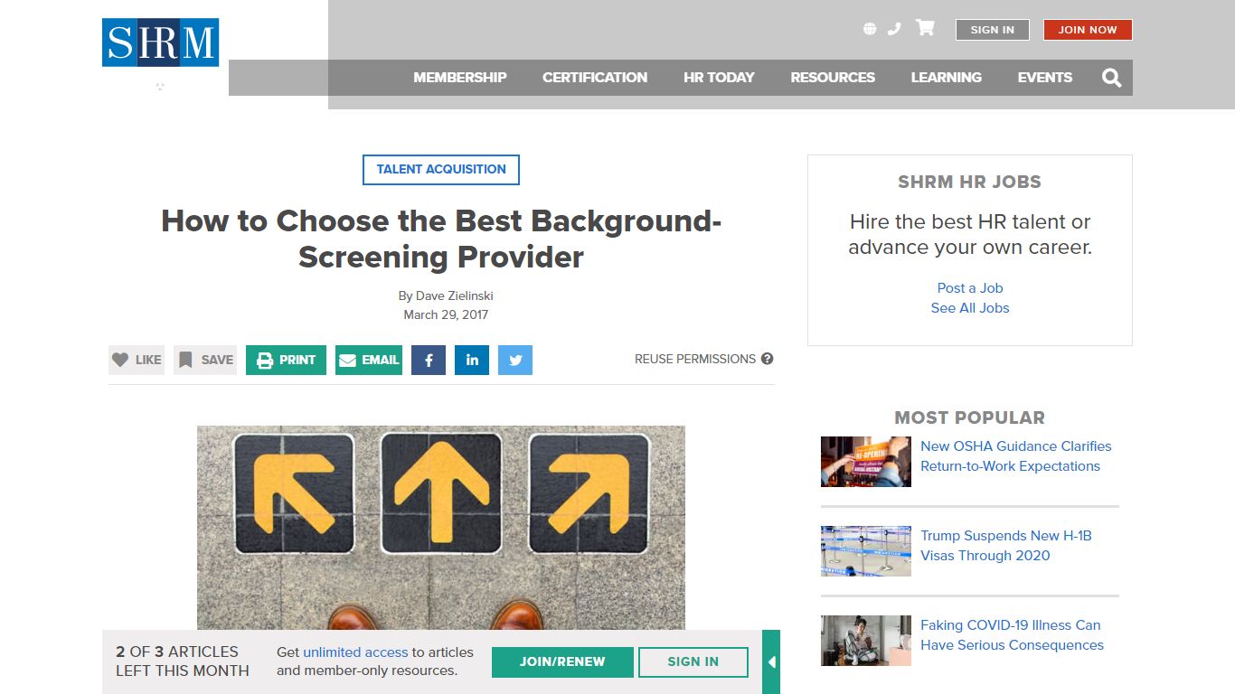How to Choose the Best Background-Screening Provider - SHRM